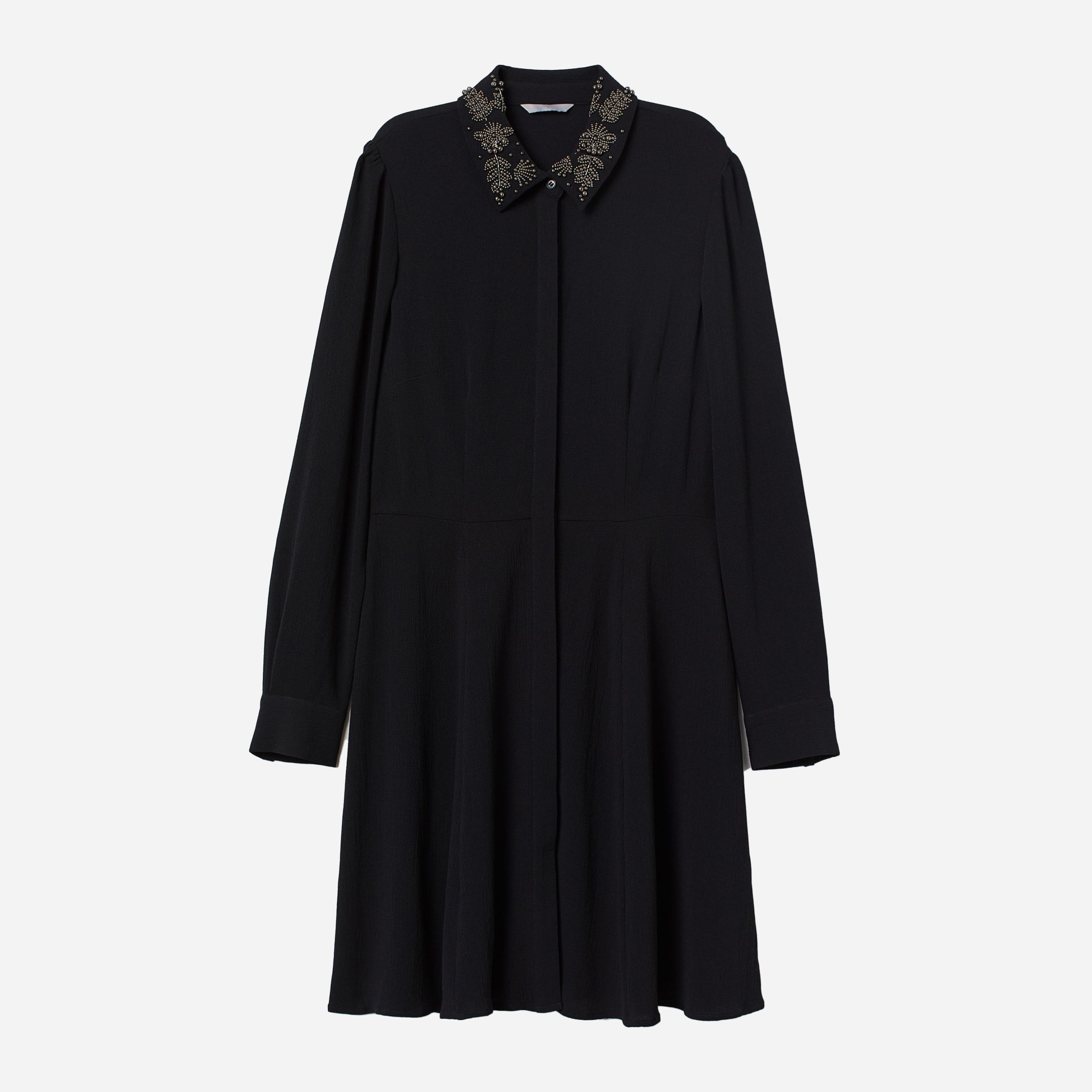 

Платье H&M 0663542-8  Черное (СА2000001544556, Платье H&M 0663542-8 36 Черное (СА2000001544556)