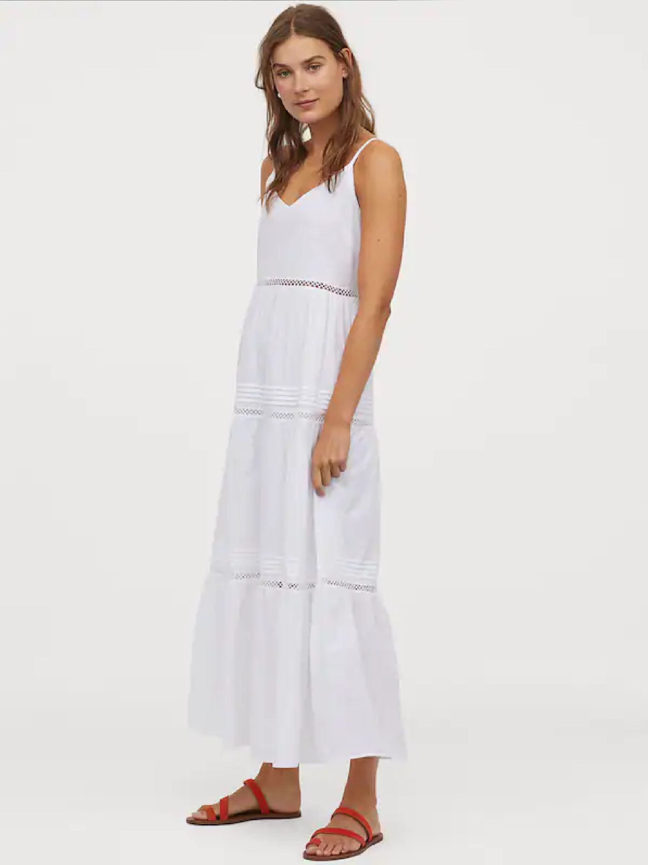 

Сарафан H&M 0822199-1  Белый (СА2000001886700, Сарафан H&M 0822199-1 44 Белый (СА2000001886700)