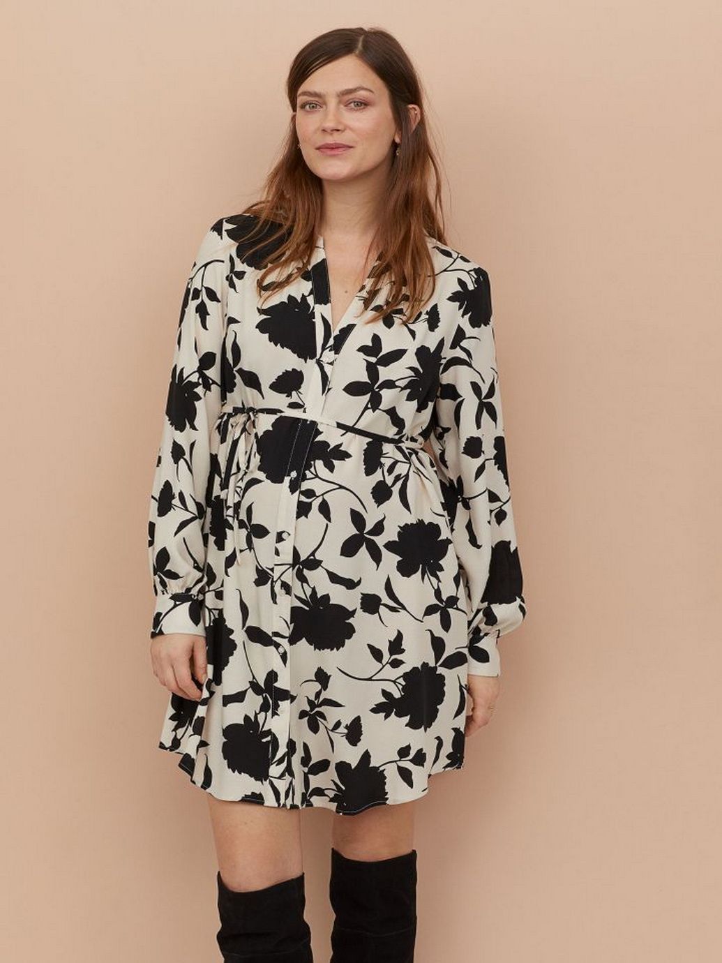 

Платье для беременных H&M 0869235-1  Молочное (СА2000001888384, Платье для беременных H&M 0869235-1 XL Молочное (СА2000001888384)