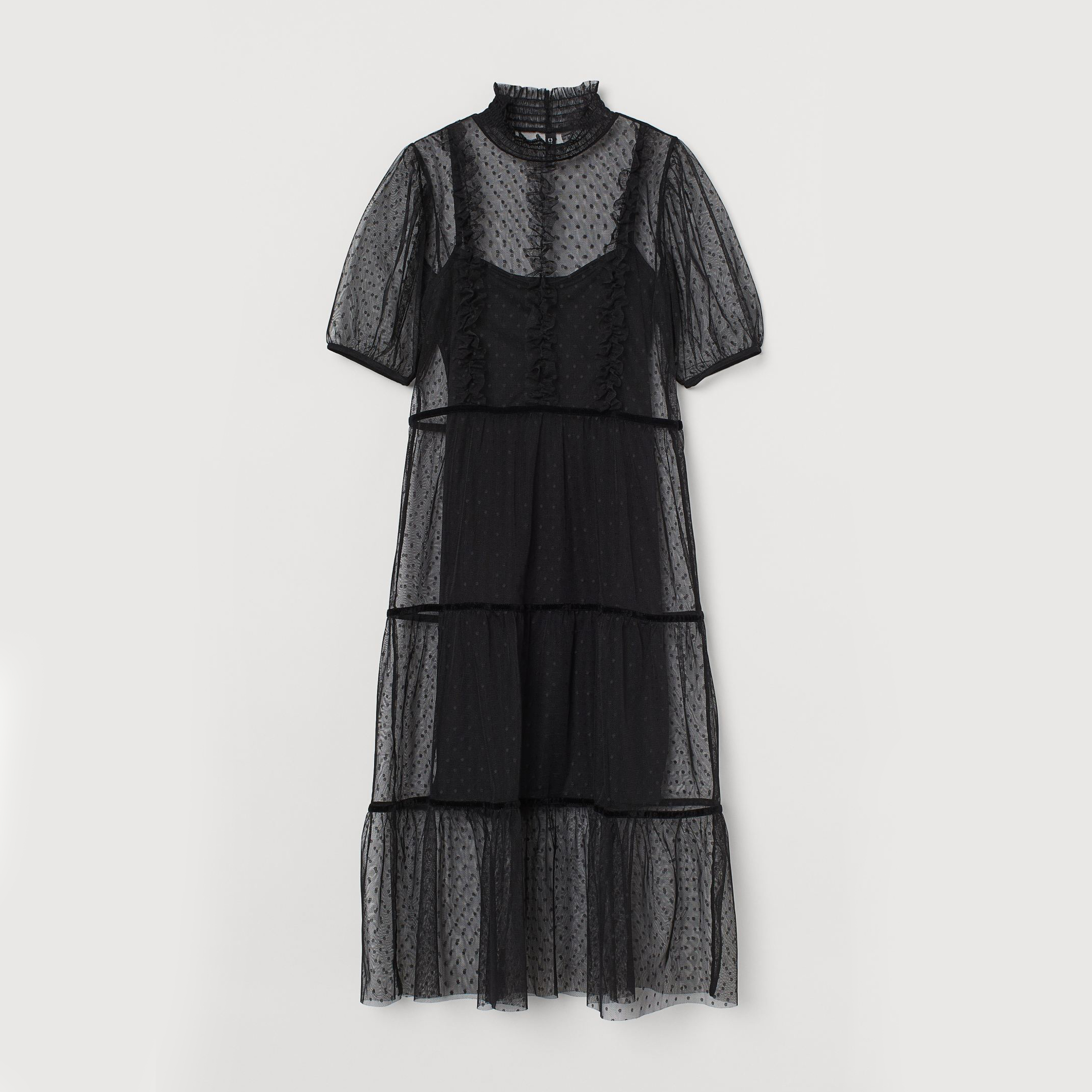 

Платье H&M 9495872bar  Черное, Платье H&M 9495872bar S Черное