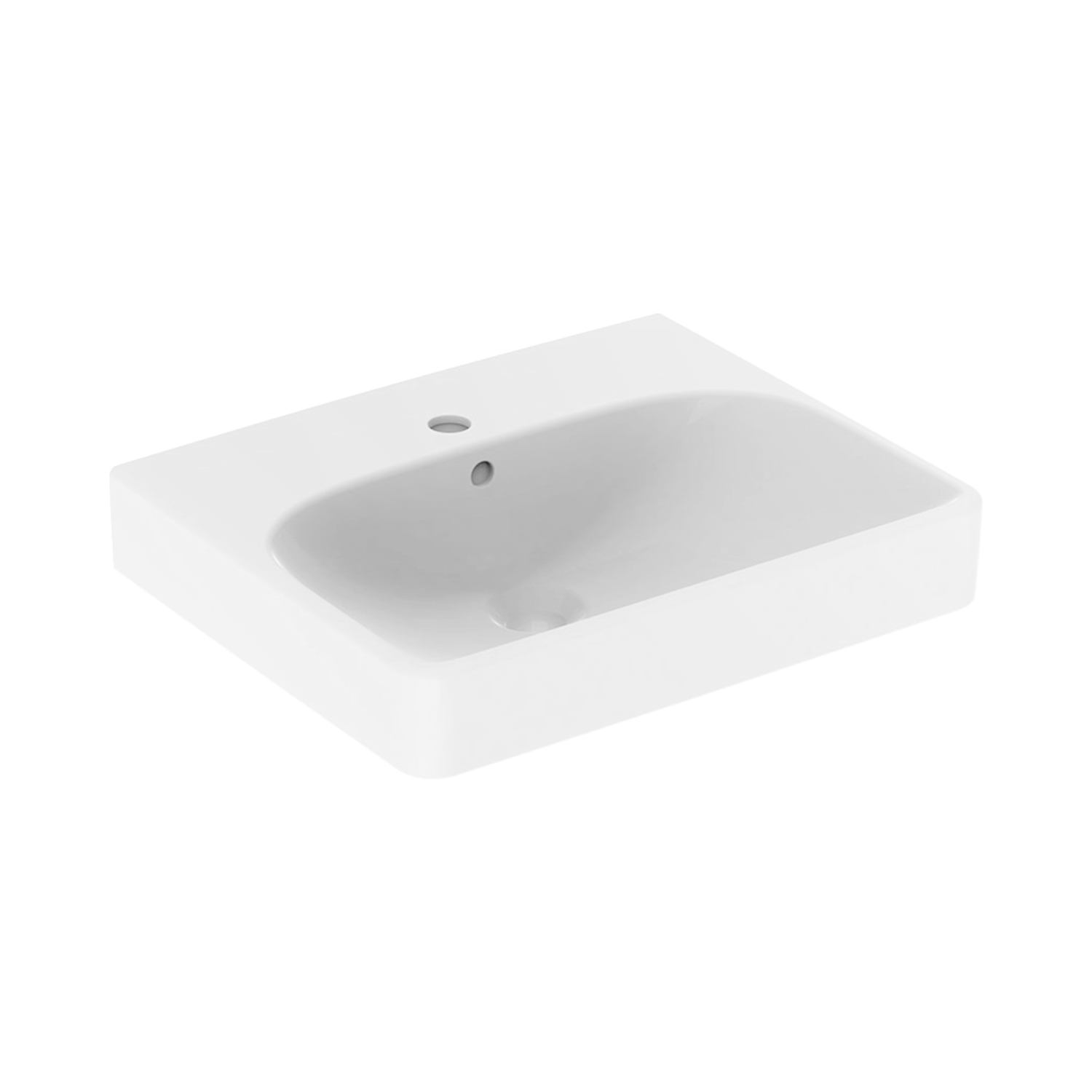 

Маленькая (мини) раковина Geberit Smyle Square 50 х 41 х h16 см (500.256.01.1)