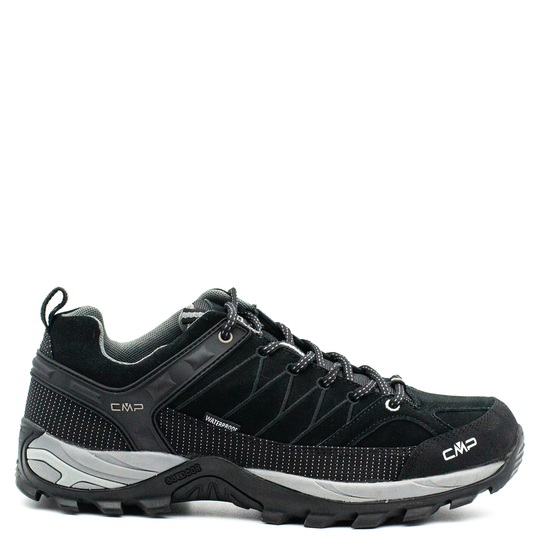 

Черевики CMP RIGEL LOW TREKKING SHOES WP 3Q13247-73UC Чорний 46 (29,5 см)