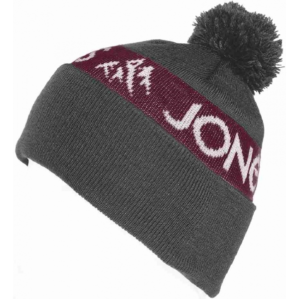 

Шапка Jones Snowboards Team Beanie Grey/Red (JNS VJ160308)