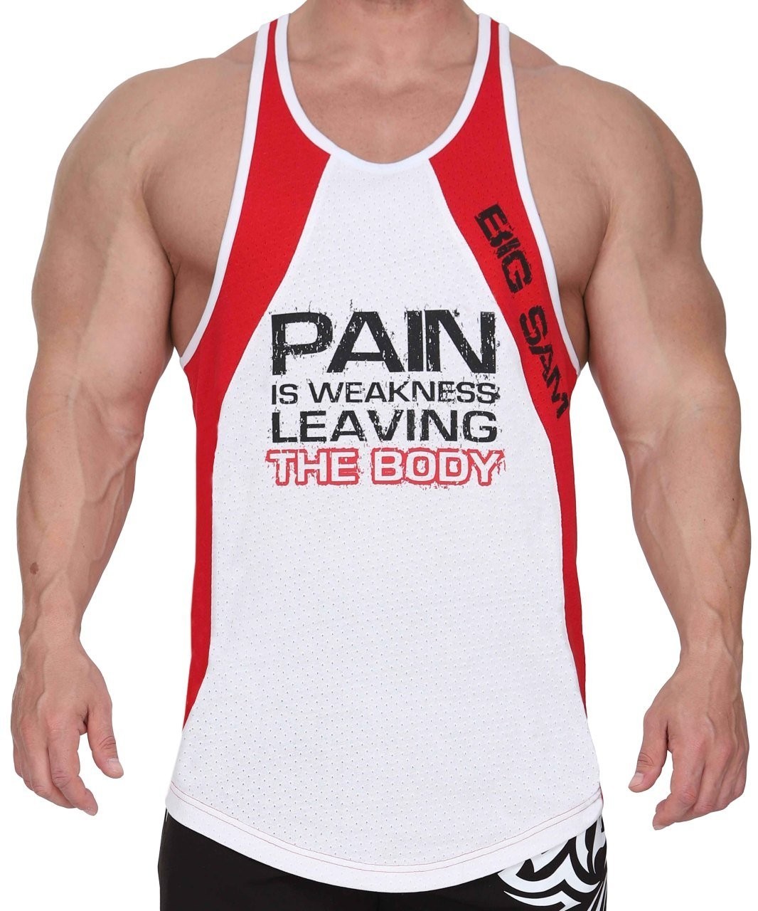 

Майка спортивная Big Sam 2292 красно-белая размер, Майка спортивная Big Sam 2292 красно-белая размер M