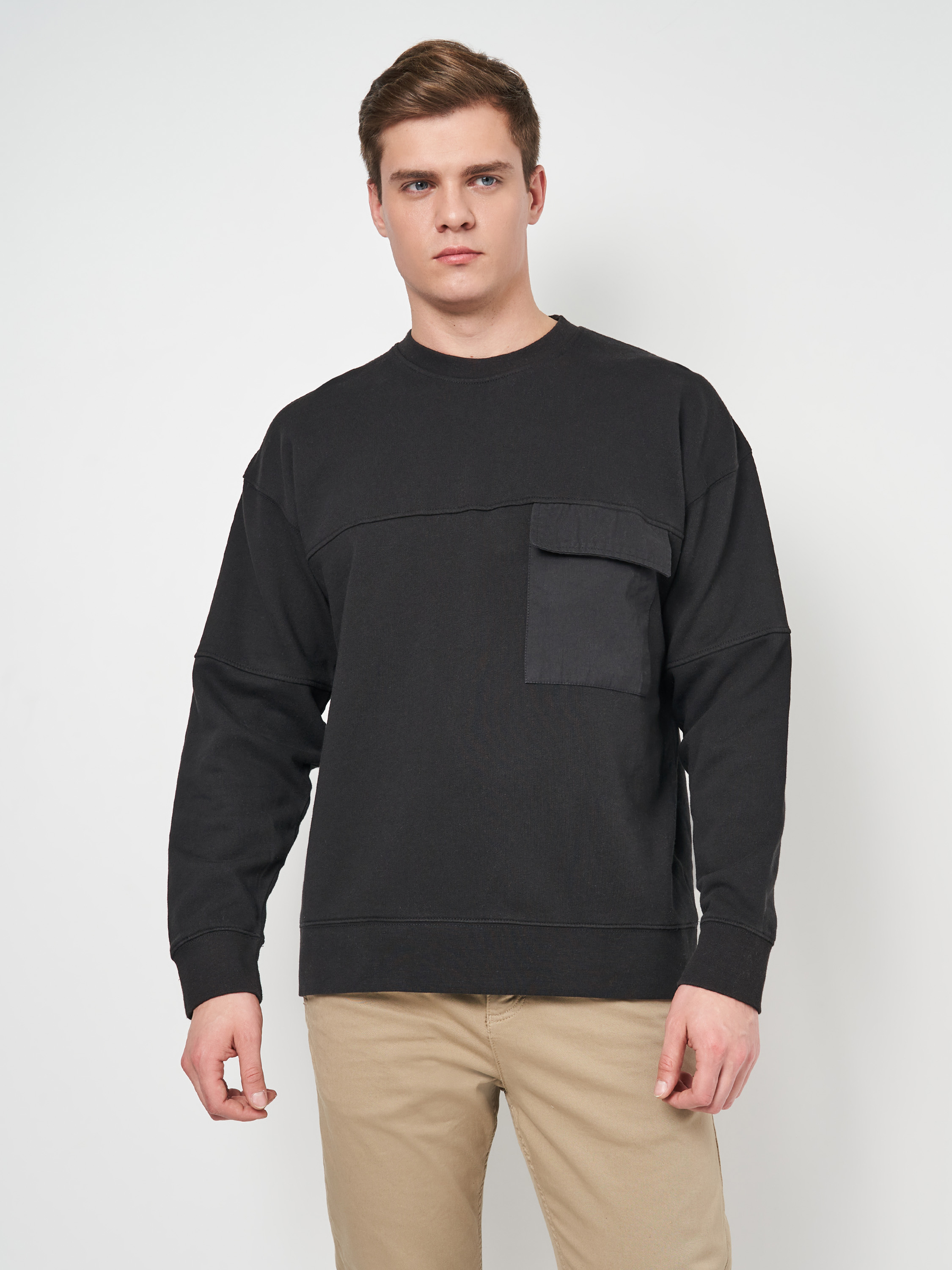 

Свитшот Topman XAZ280258MUJD  Черный, Свитшот Topman XAZ280258MUJD L Черный