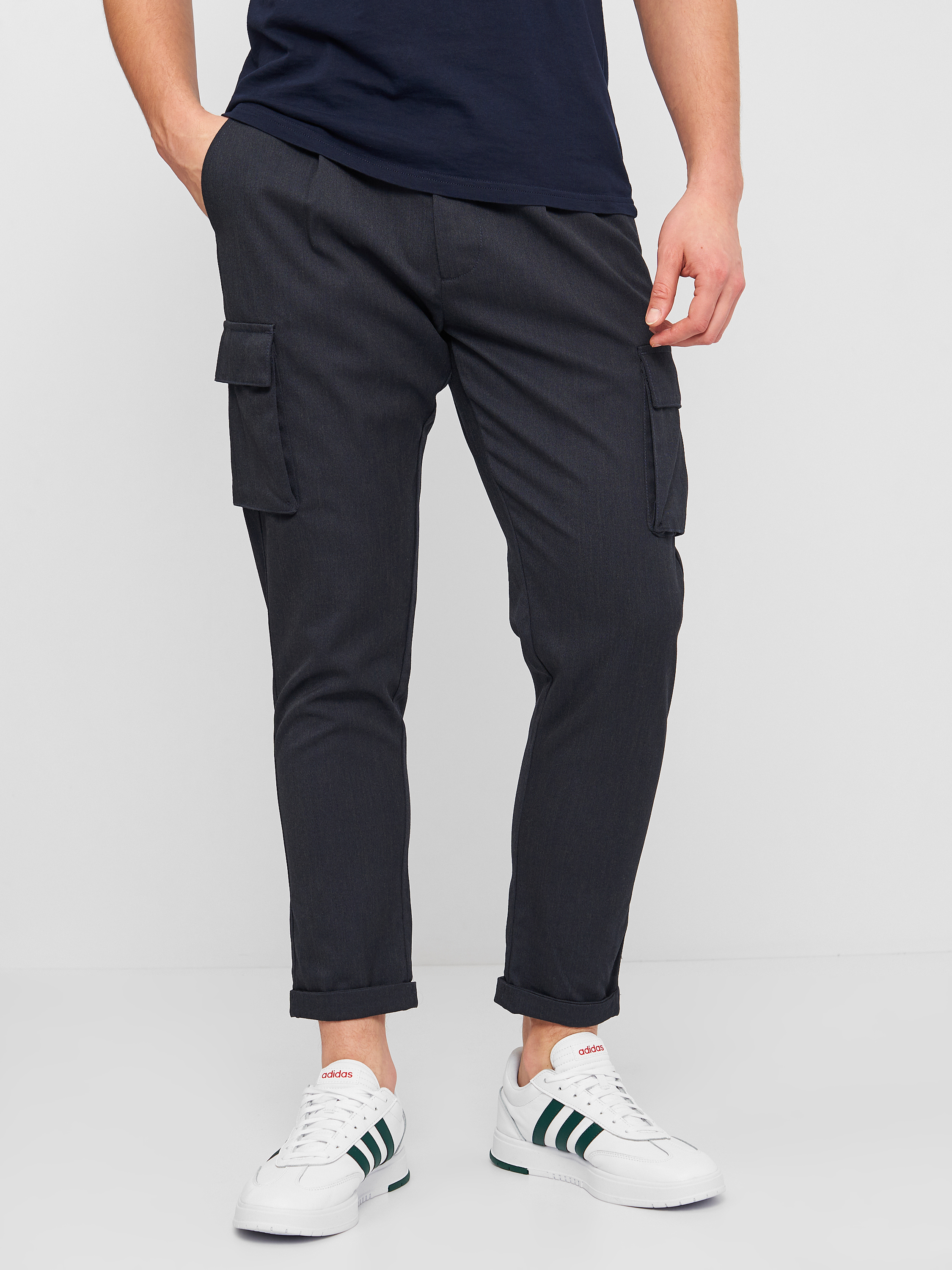 

Брюки Jack & Jones XAZ132081VRCK 32/32 Темно-синие