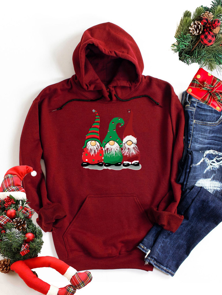 

Худи Love&Live Christmas gnomes LLP01294 -XXL Бордовое, Худи Love&Live Christmas gnomes LLP01294 XL-XXL Бордовое