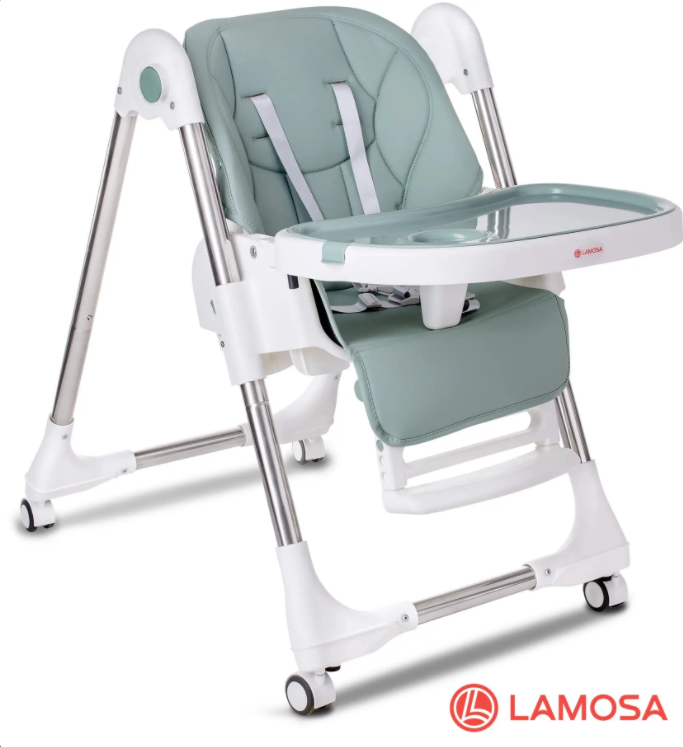 

Детский стульчик для кормления LAMOSA HAPPY DELUXE Зеленый