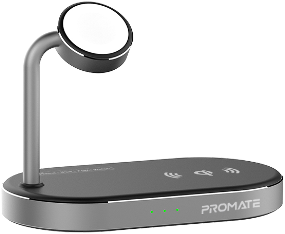 

Беспроводная зарядная станция Promate WavePower Grey (wavepower.grey)