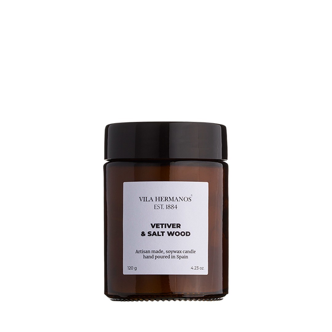

Арома свеча Apothecary VILA HERMANOS CERERIA 120 г Ветивер и соляное дерево