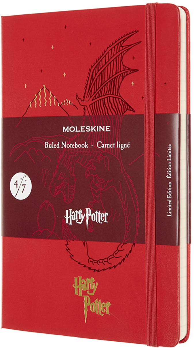 

Записная книга Moleskine Harry Potter 13 х 21 см 240 страниц в линейку 4/7 Пастельно-розовая (8053853603722)