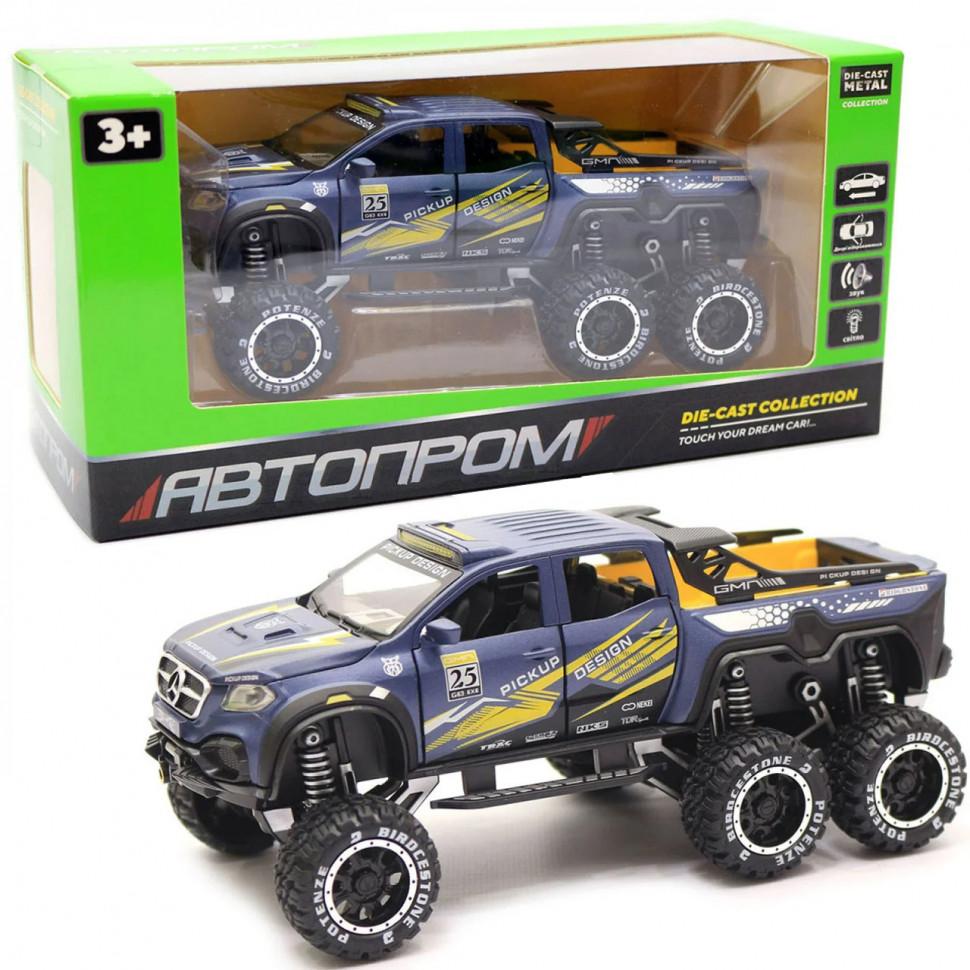 

Игрушечная машина Mercedes "АВТОПРОМ" 7586 металлическая (Синий)