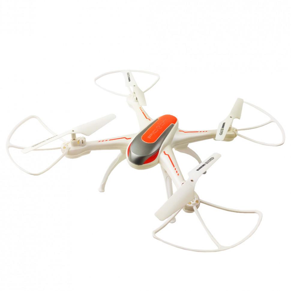 

Квадрокоптер детский на радиоуправлении X-1507, зарядное, запасные лопасти (Белый)