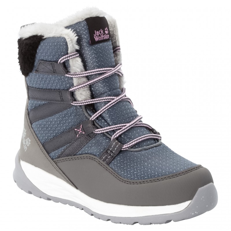 

Ботинки высокие POLAR WOLF TEXAPORE HIGH K Jack Wolfskin 4036152-6514 34 Серый