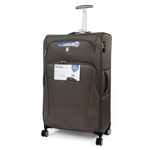 

Чемодан на колесах IT Luggage SATIN/Dark 98 л серый
