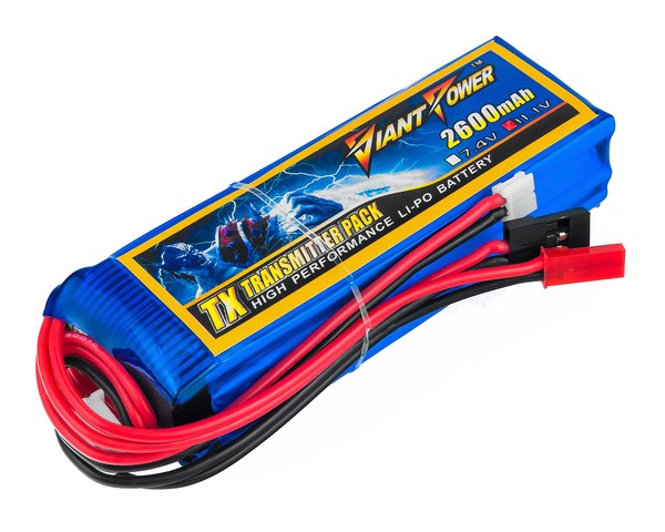 

Аккумулятор Dinogy Giant Power Li-Po 2600mAh 11.1V 3S 3C для передатчиков