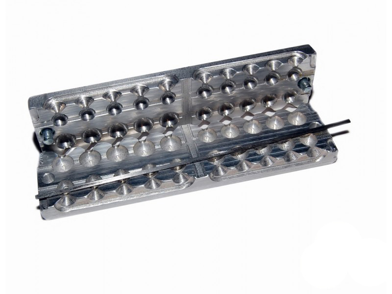 

ЧПУ алюминиевая форма Bugmolds Эксцентричный шарнирный груз Чебурашка 0,6 г (L369)