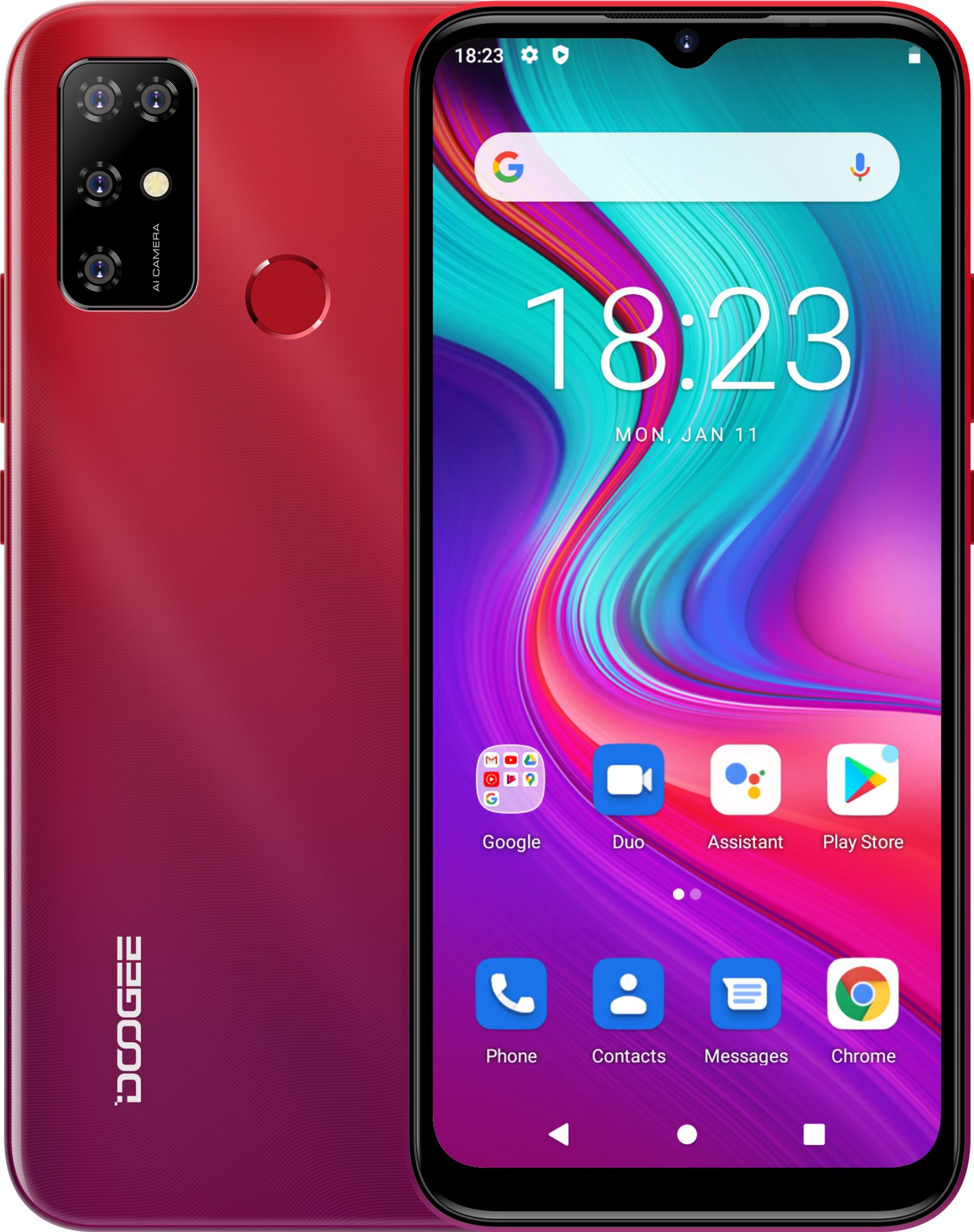 

Мобильный телефон Doogee X96 Pro 4/64GB Red