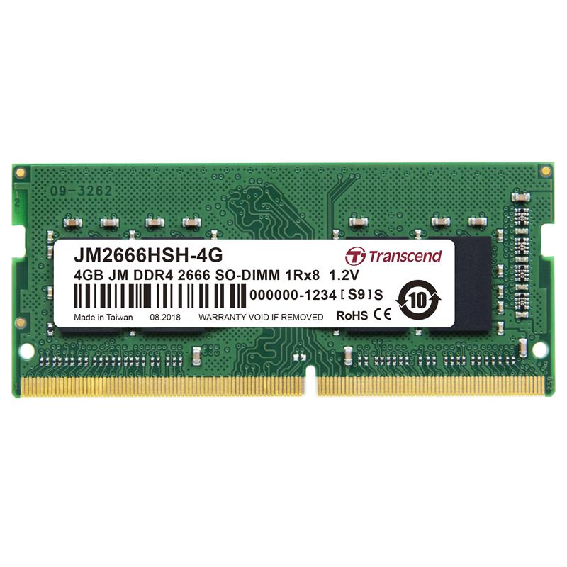 

DDR4 4GB/2666 Transcend JetRam (JM2666HSH-4G)