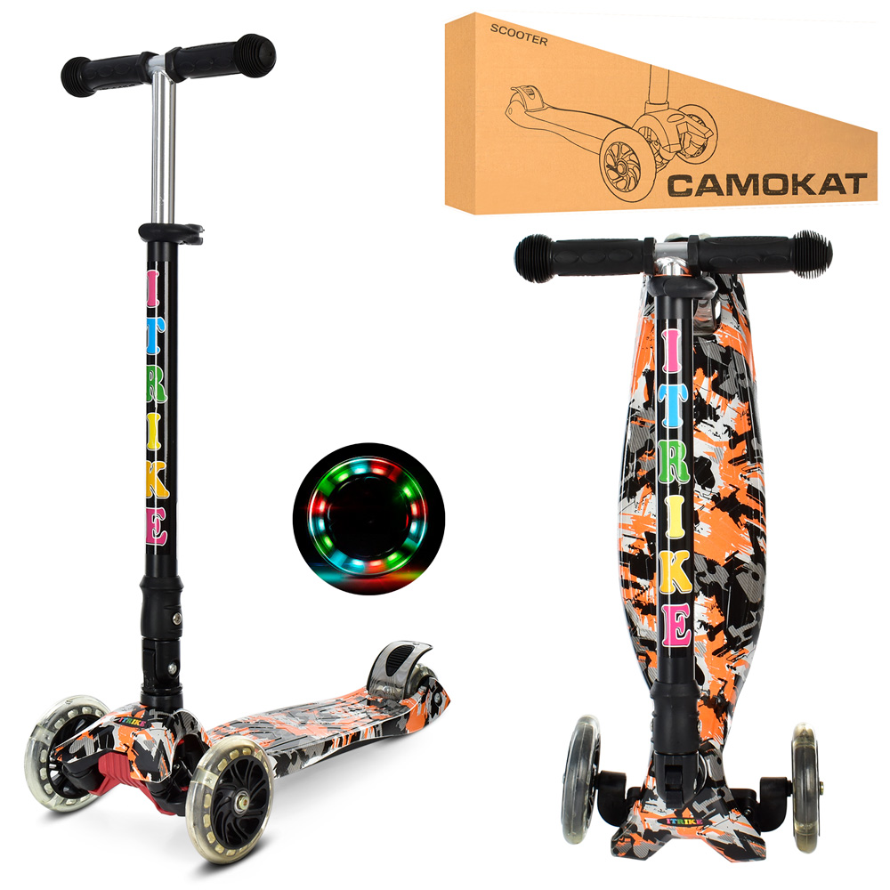 

Самокат iTrike Maxi JR 3-003-1-WP13 Black (JR 3-003-1)