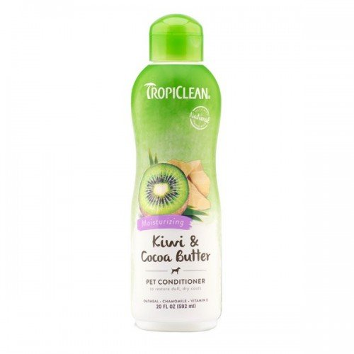 

Кондиционер TropiClean Kiwi & Cocoa Butter для восстановления сухой шерсти для собак и кошек, 592 мл