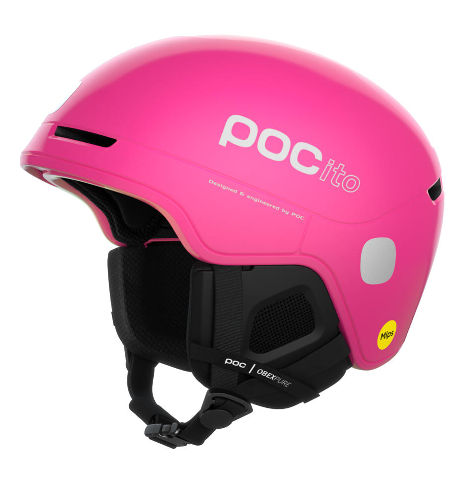 

Шлем горнолыжный детский POCito Obex MIPS Fluorescent Pink, M/L (PC 104749085MLG1)