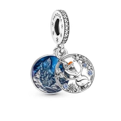 

Серебряный Шарм-подвеска Пандора Disney СНЕГОВИК ОЛАФ #799638C01