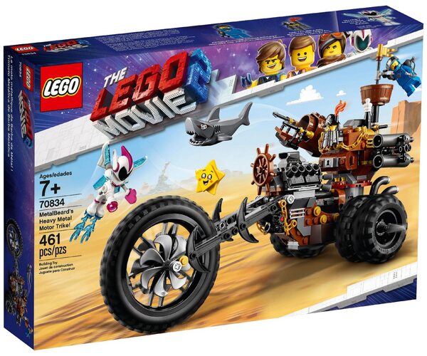 

Конструктор LEGO Movie Хеви-метал мотоцикл Железной Бороды (70834)