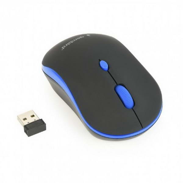 

Мышь беспроводная Gembird MUSW-4B-03-B Black/Blue USB