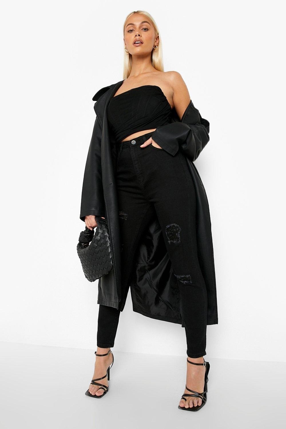 

Джинсы Boohoo  Черный 9856200001343, Джинсы Boohoo 44 Черный 9856200001343