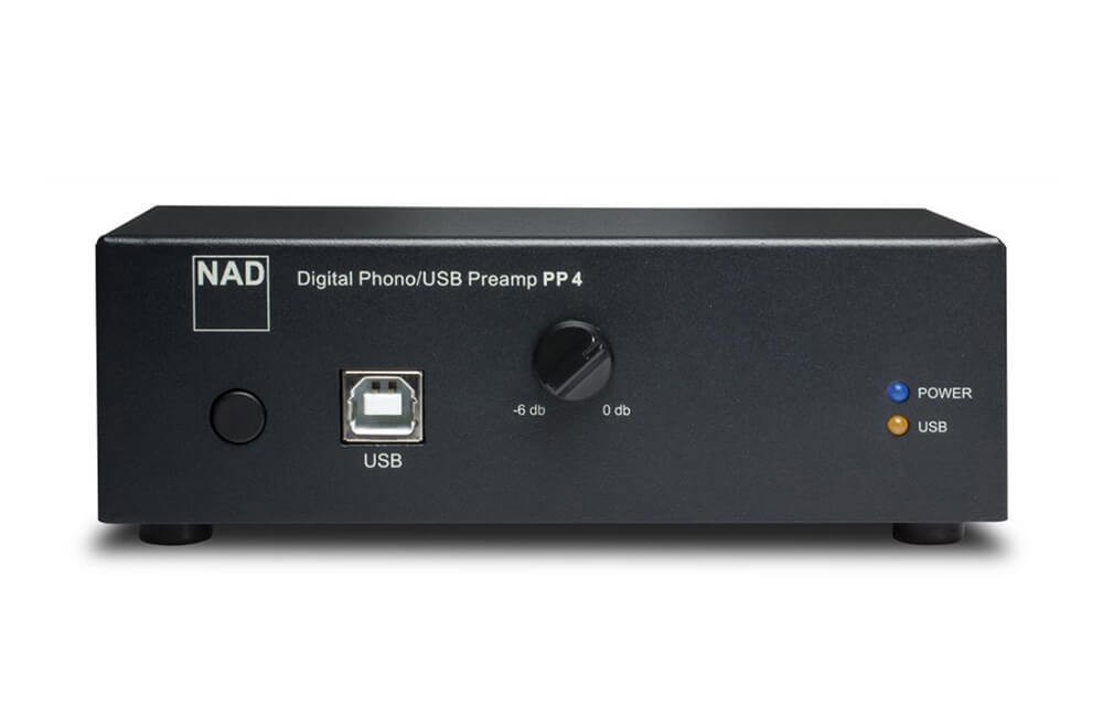 

Фонокорректор NAD PP 4 Digital Phono USB Preamplifier Black