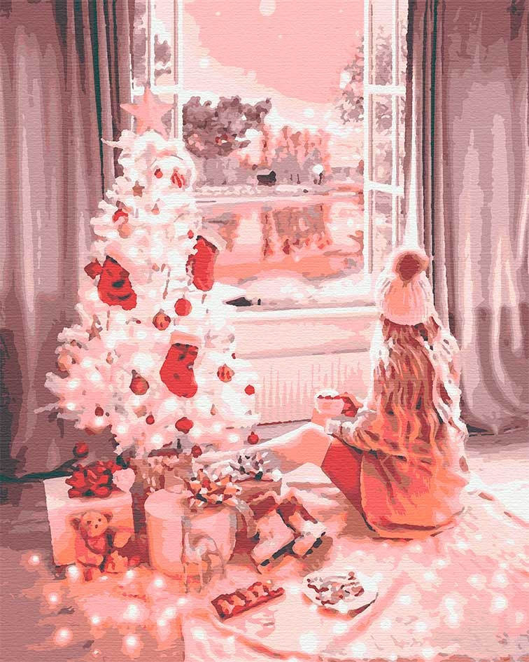 

Картина по номерам Riviera Blanca RB-0312 40*50 см Merry Christmas