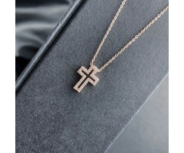 

Подвеска Gold cross MB мини, стандарт П051