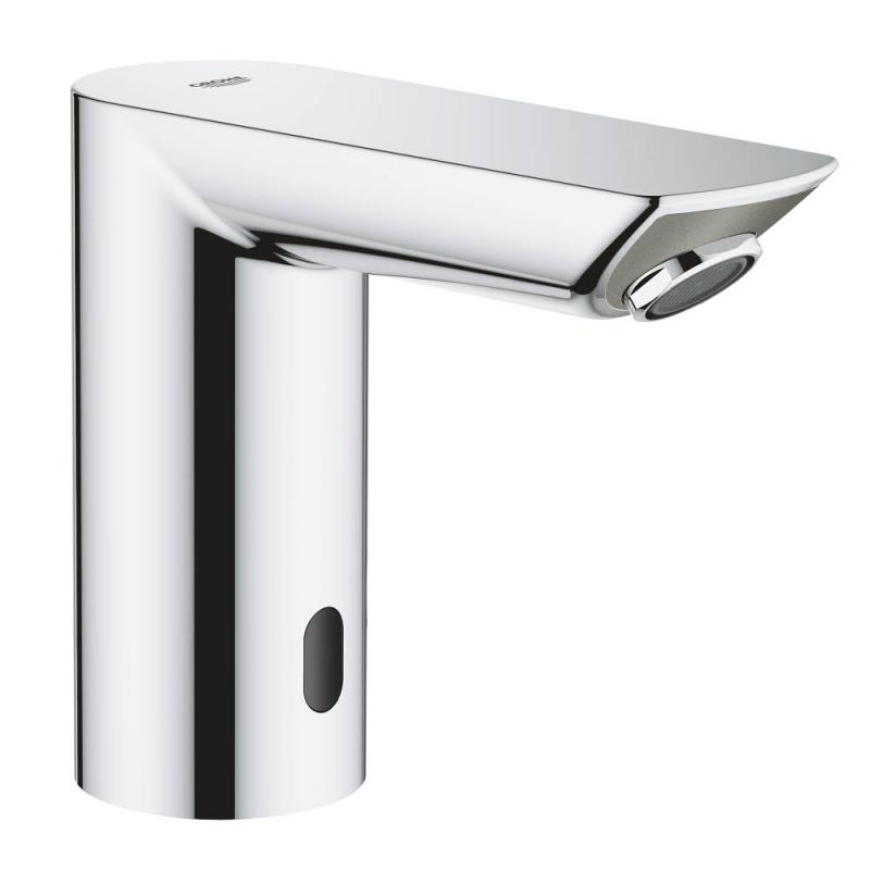 

Смеситель бесконтактный для умывальника без смешивания 6V Grohe BauCosmopolitan E 36452000