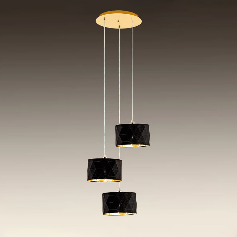 

Люстра подвесная Light House NM-14821/3 FGD+BK TK золото