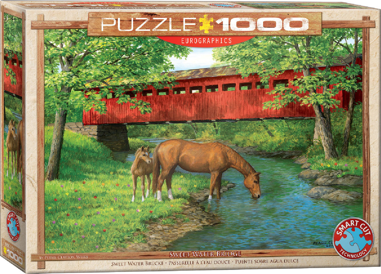 

Пазл Eurographics Мост в лесу 1000 элементов (6000-0834) (628136608343)