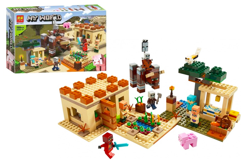 

Конструктор My world Патруль разбойников 580дет Hobby 11477