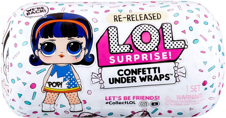 

Игровой набор с куклой l.o.l. surprise! - зимнее конфетти (в ассорт., в дисплее)