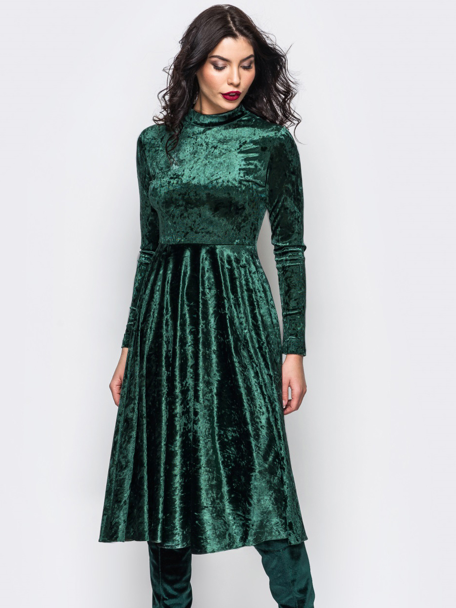 

Платье Dressa 17249  Бутылочное, Платье Dressa 17249 46 Бутылочное