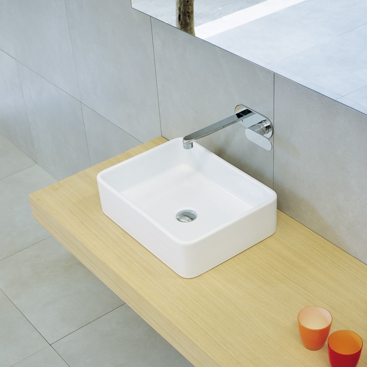 

Раковина накладная на столешницу Flaminia Miniwash 48 х 36 х h13 см (MWL48)