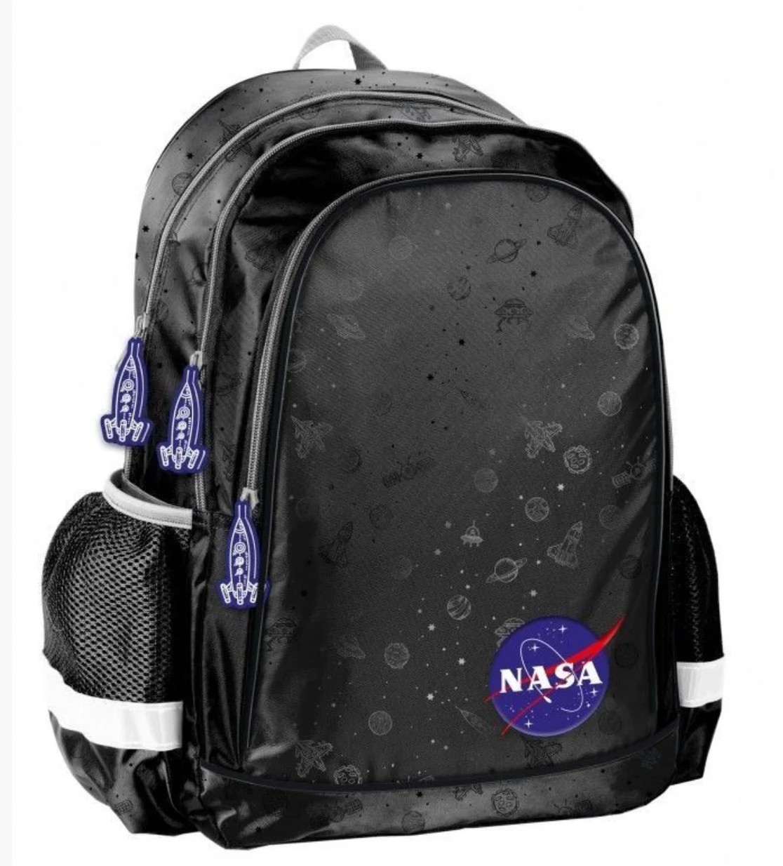 

Рюкзак школьный Paso Nasa черный 41x30x20 см (PP21NN-081)