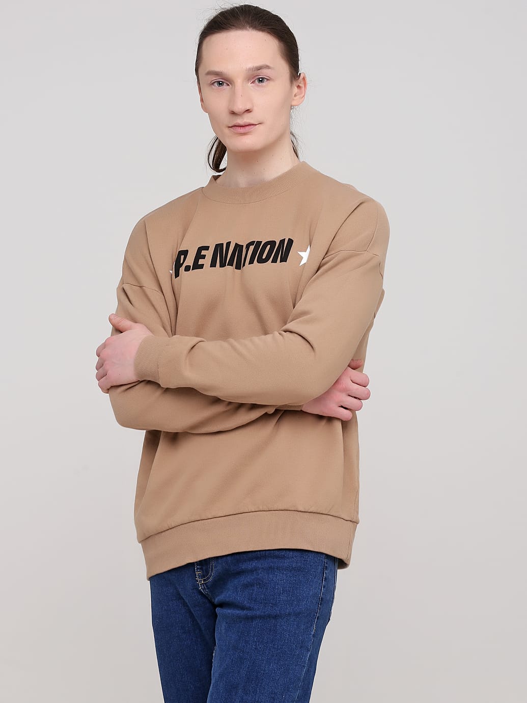 

Свитшот H& 833721  Коричневый, Свитшот H&M 833721 M Коричневый