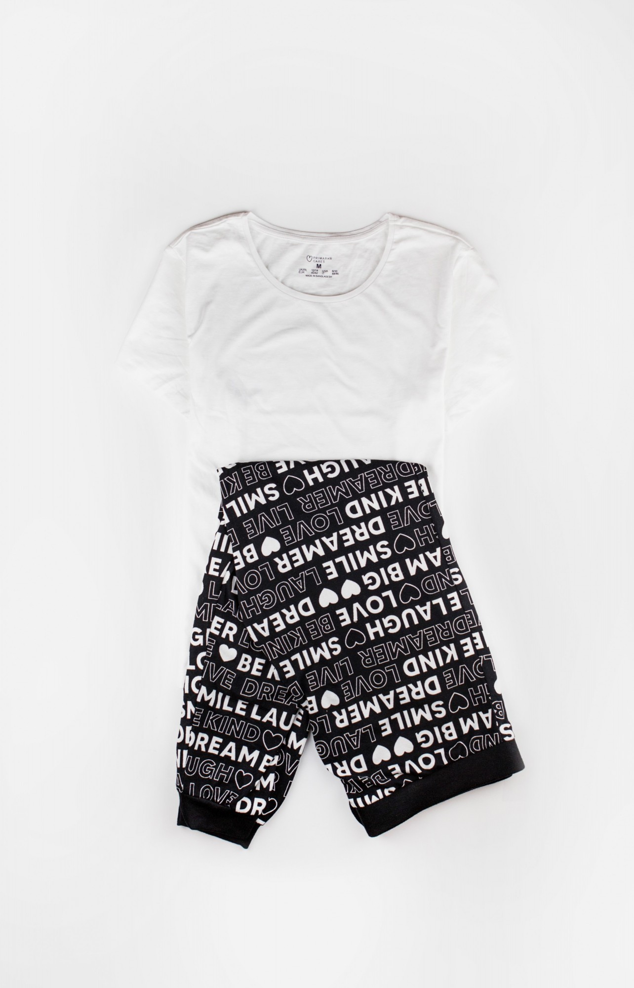 

Пижама Primark М Белый 8520123002377