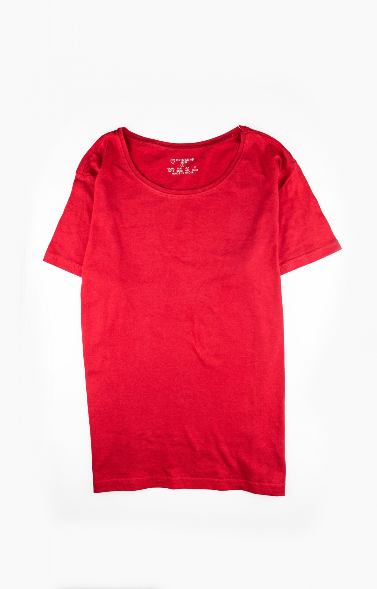 

Футболка Primark S Красный 8520123002480