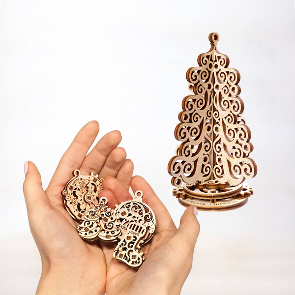 

Новогодний набор Ugears Елочка и Фиджет Новогодняя магия