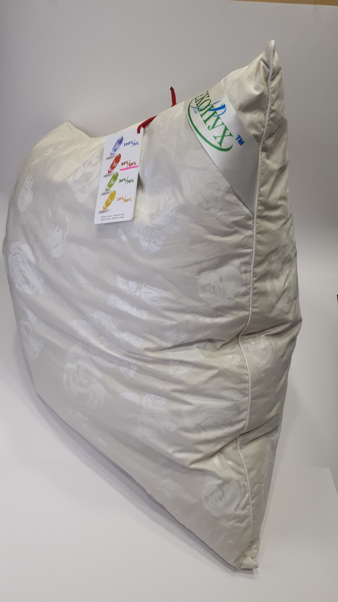 

Подушка ТМ Экопух 70*70 см 50%пух 50%перо