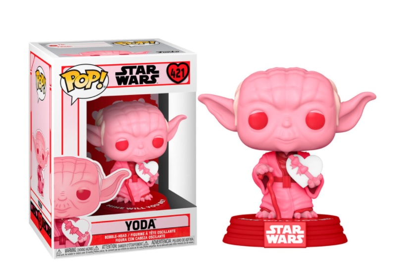 

Фигурка Фанко Йода с Валенктинкой № 421 Star Wars Valentines - Yoda Funko 52870