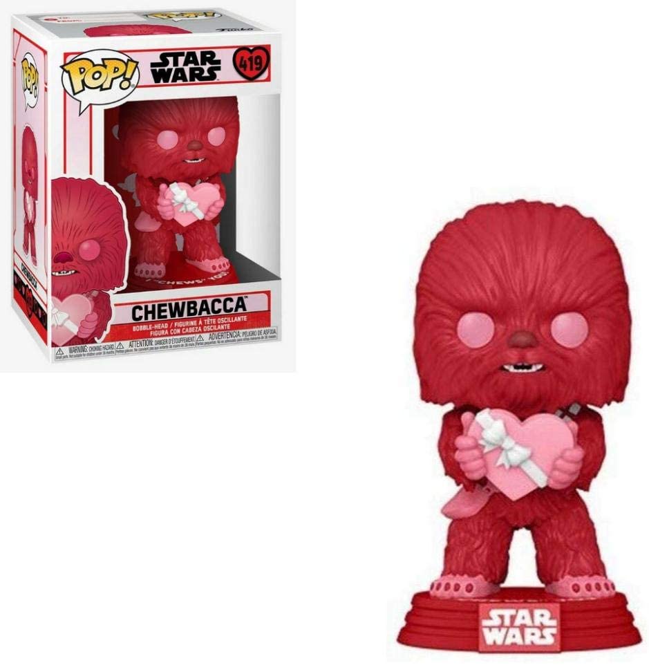 

Фигурка Фанко Амур Чубакка с Валентинкой № 419 Star Wars Valentines - Cupid Chewbacca Funko Pop 52871