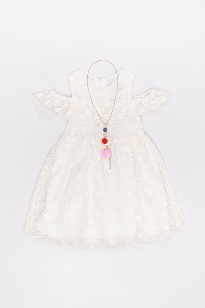 

Сукня на дівчинку Wecan 122 молочний (SKT000598977)