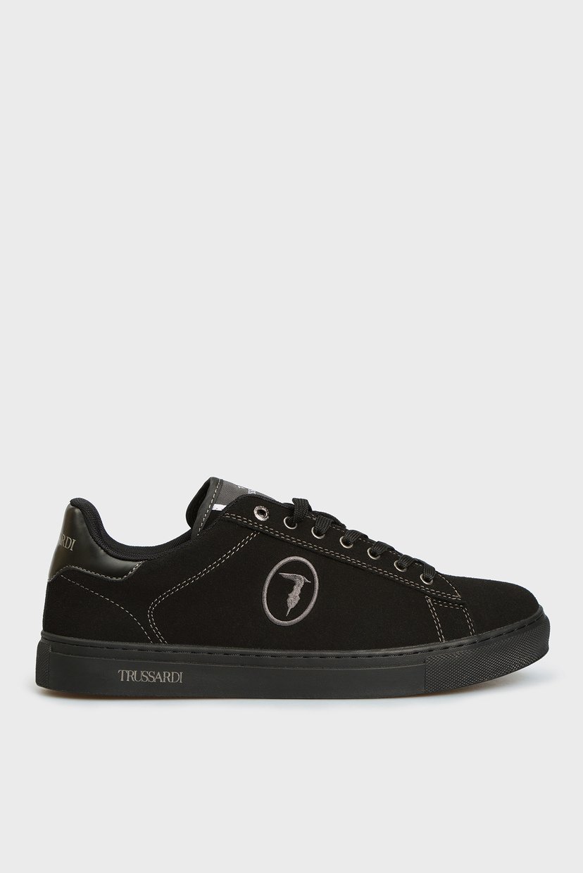 

Мужские черные сникеры Trussardi 44 9Y099998/77A00336